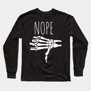 JENNIE SAYS NOPE Long Sleeve T-Shirt